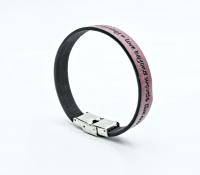 Bracelet -Laugh Every Day, Love Beyond Words, Live Every Momenta