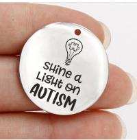 Autism Awareness (ASD) Mantra Necklace