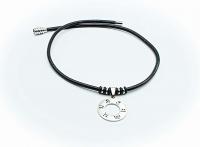 Buddhism Om Mani Padme Hum Circle Pendant Necklace