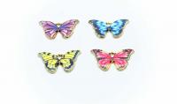 Colourful Butterfly Earrings & Necklace