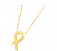 Cancer Awareness Necklace Stainless Steel