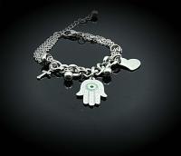 Fatima Hand Charm Bracelet Stainless Steel