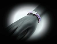 Heart Bracelet Grape & Pink Lemonade