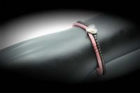 Heart Double layer Mesh Chain Bracelet