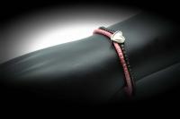 Heart Double layer Mesh Chain Bracelet