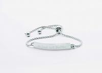 Message Bracelet Life Just Got Better -Adjustable Stainless Steel