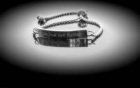 Message Bracelet Life Just Got Better -Adjustable Stainless Steel