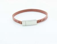 Love Life & Enjoy Every Moment Mantra Bracelet