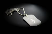 My Story Isn't Over Yet Tag Pendant in Stainless Steel