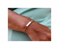 Sisters Forever Adjustable Bracelet In Stainless Steel