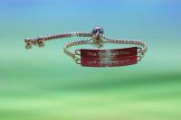 This Too Shall Pass Adjustable Bracelet In Stainless Steel