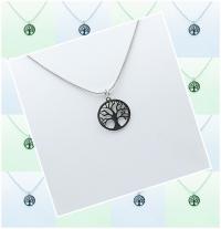 Tree Of Life Filigree Stainless Steel Pendant