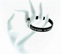 La Vida Es Bella (Life is Beautiful) Leather Bracelet