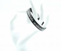 La Vida Es Bella (Life is Beautiful) Leather Bracelet