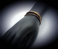 Triple Layer "Wish Dream Believe" Leather & Chain Inspiration Bracelet