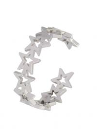 Star Design Ring Adjustable In Stainless Steel