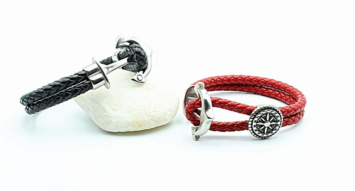 Anchor Nautical Bracelet Customisable