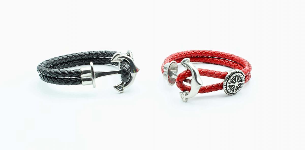 Anchor Nautical Bracelet Customisable