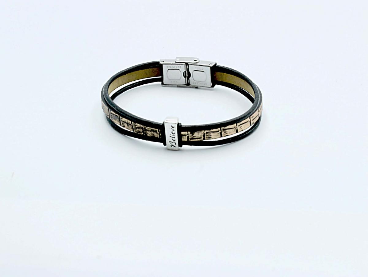 Believe Inspirational Mantra Bracelet