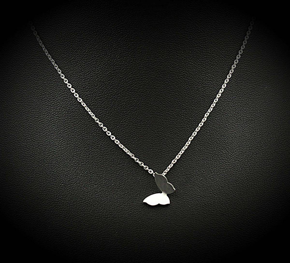 Butterfly Necklace Stainless Steel