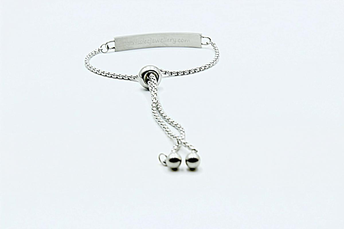 Friends Forever Adjustable Bracelet In Stainless Steel