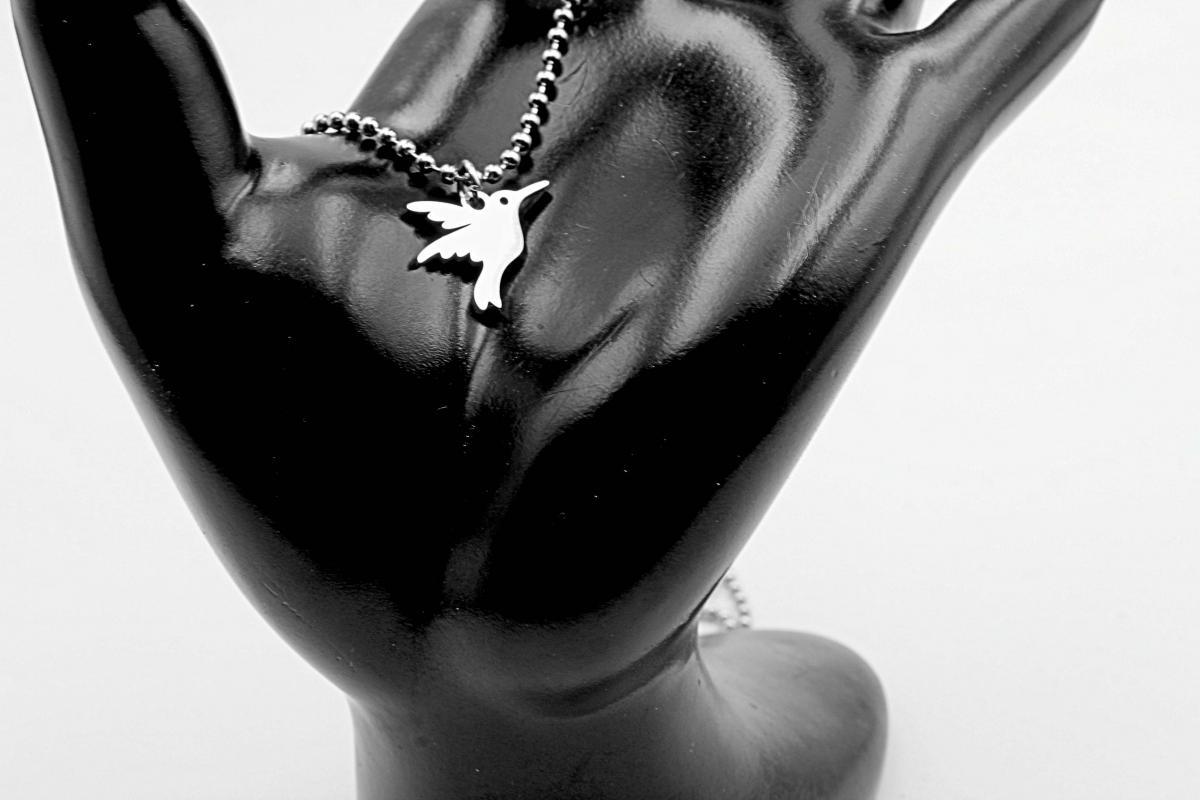 Hummingbird Stainless Steel Necklace