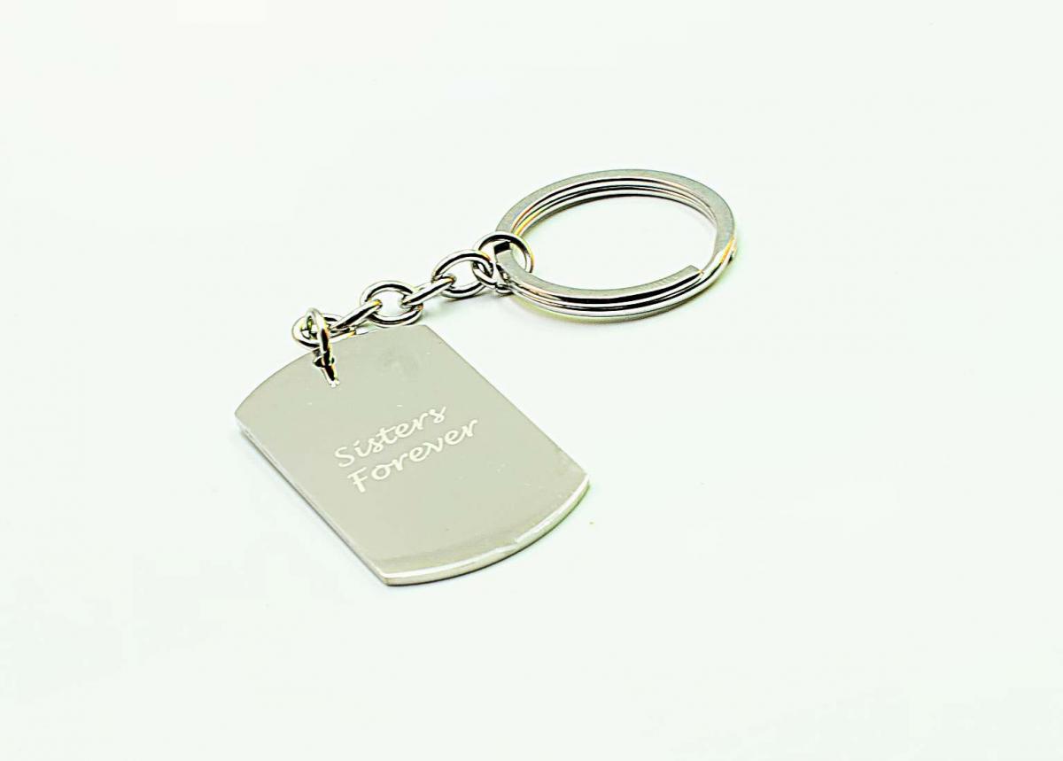 Sisters Forever Keychain /Bag Clip