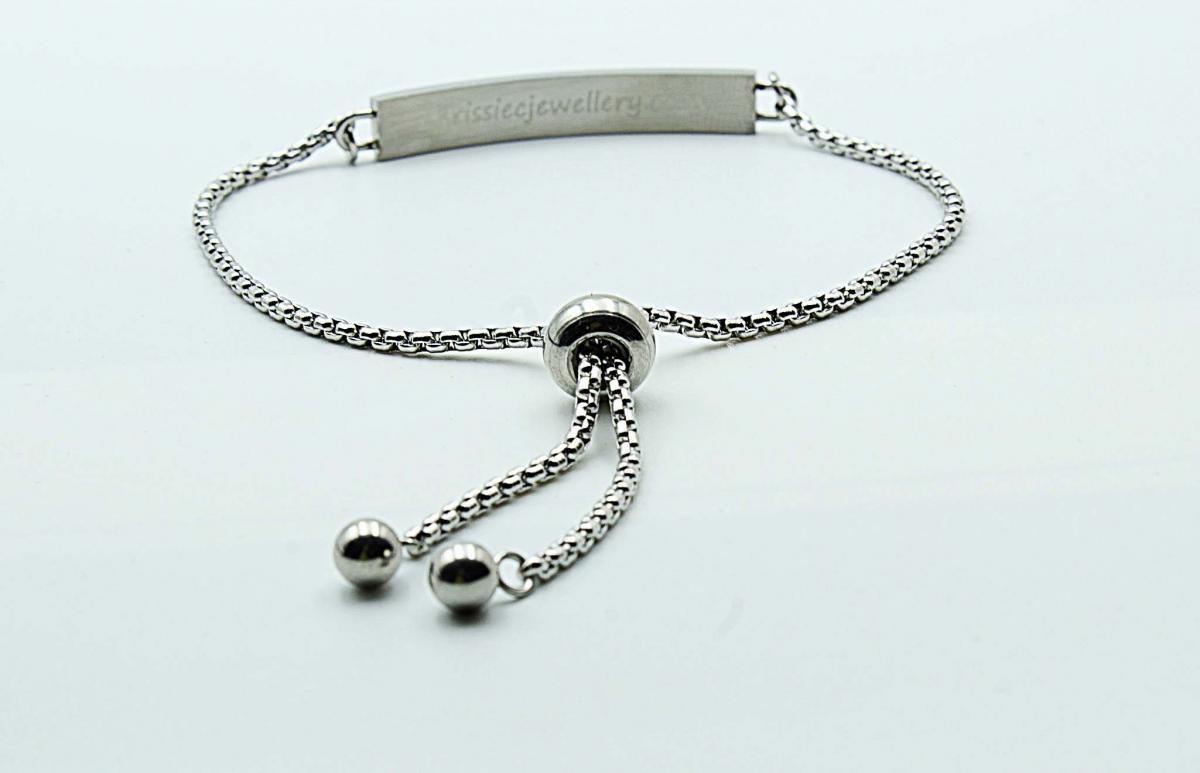 This Too Shall Pass Adjustable Bracelet In Stainless Steel