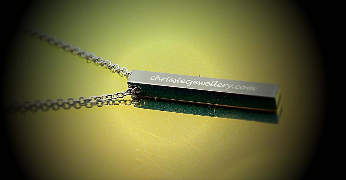 Ingot Bar Special Friend Necklace 