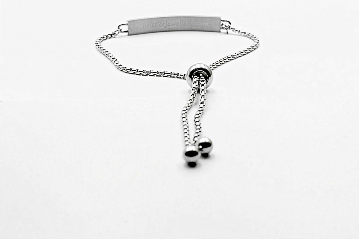 Special Friend Adjustable Stainless Steel Bracelet