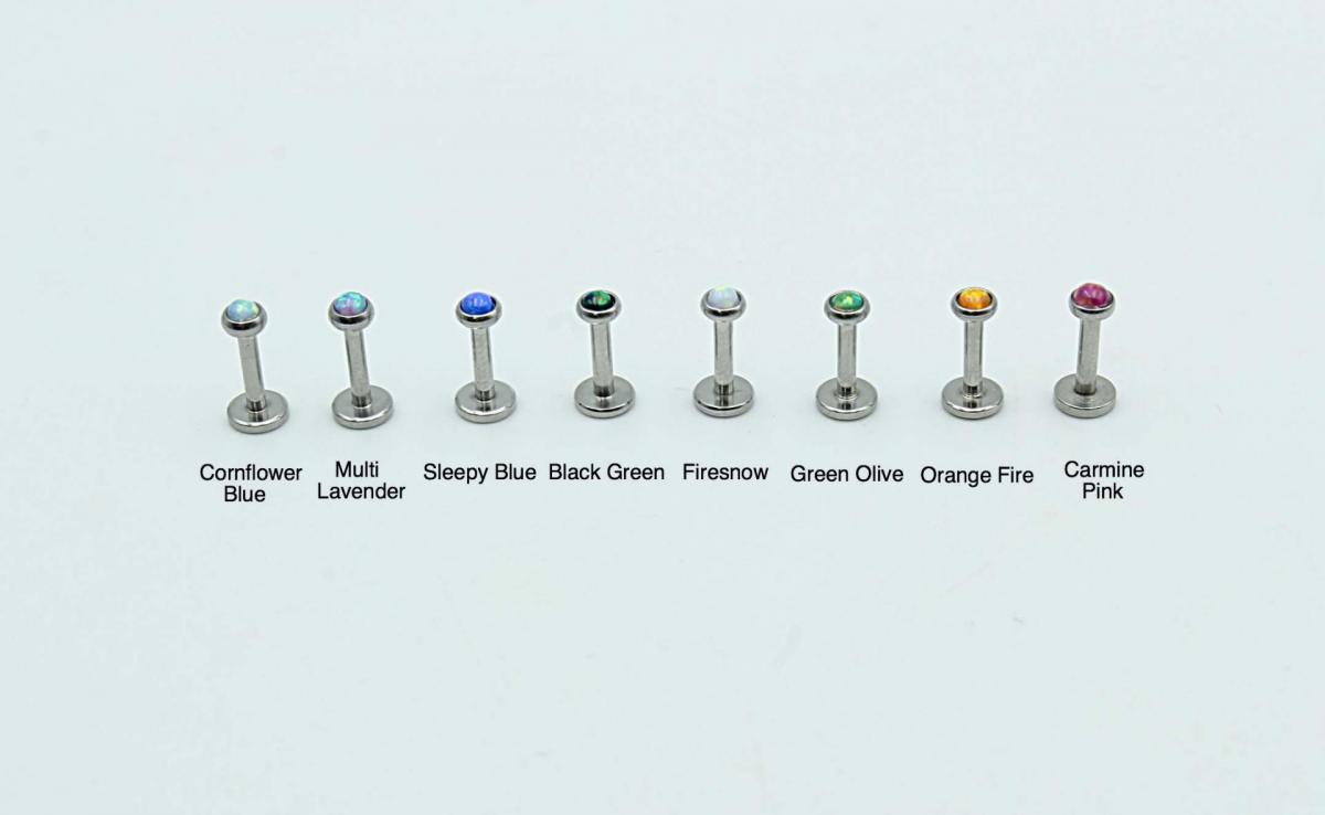 Opal Labret Earrings