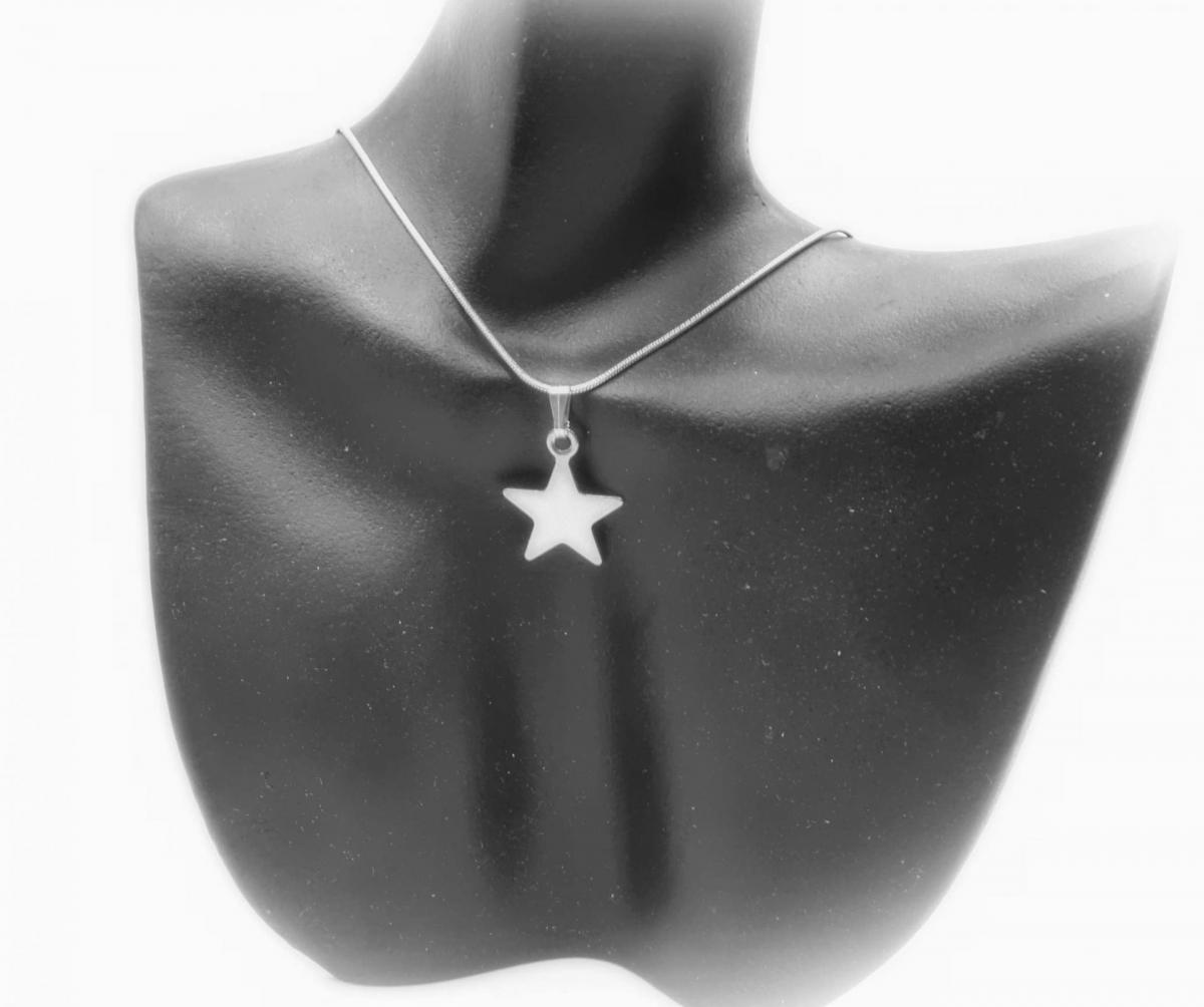 Star Necklace Stainless Steel