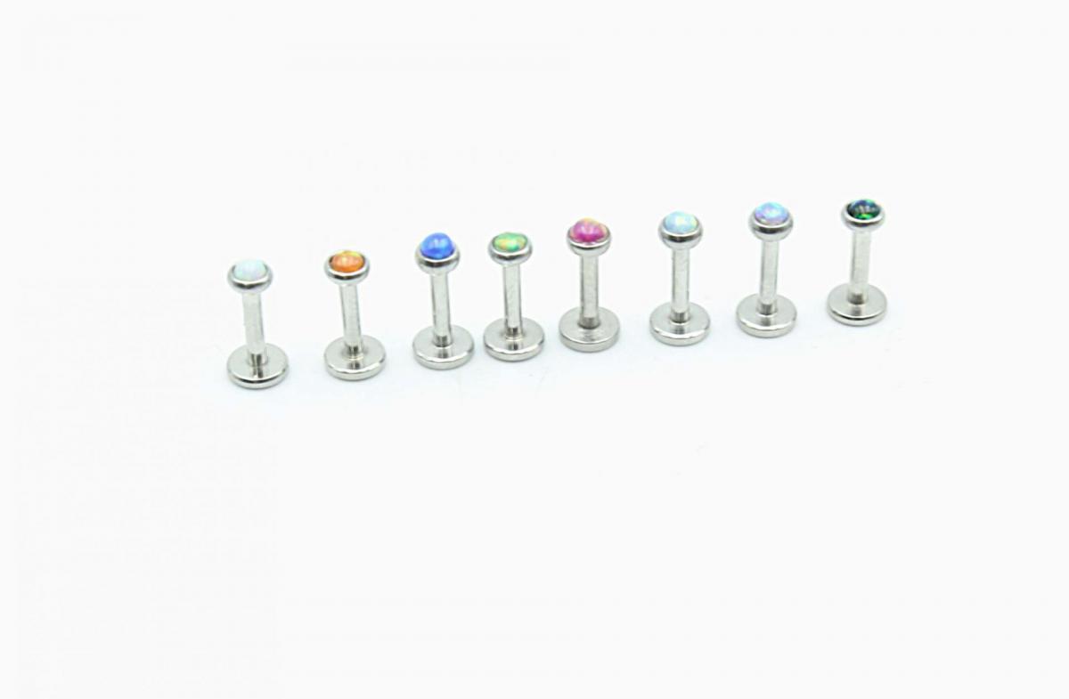 Opal Labret Earrings