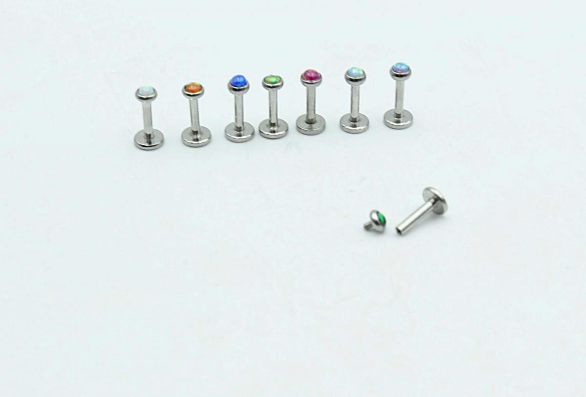 Opal Labret Earrings