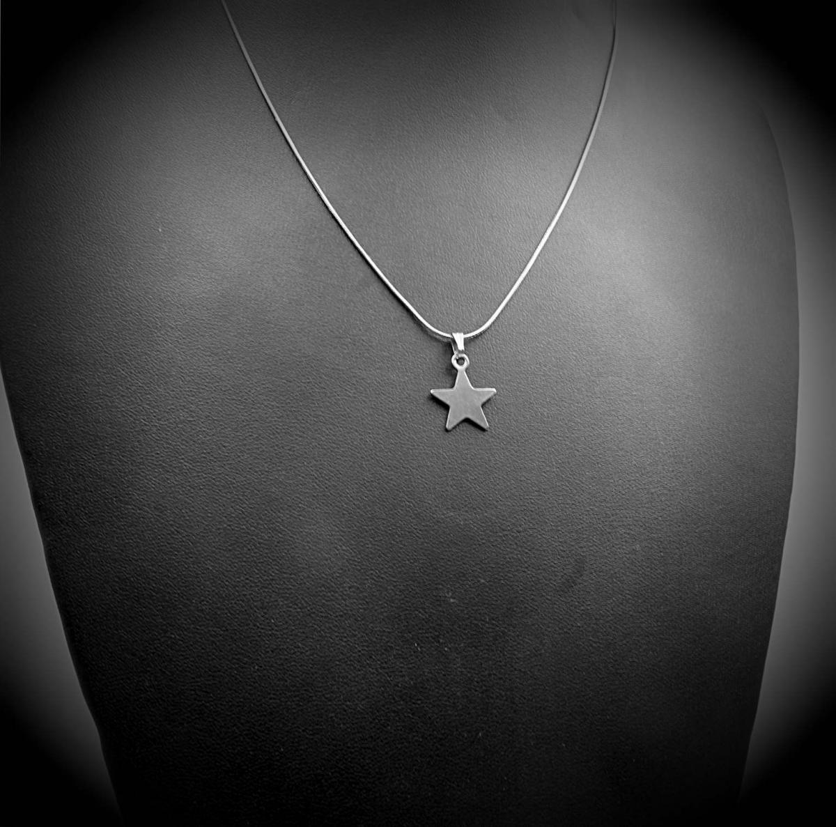 Star Necklace Stainless Steel