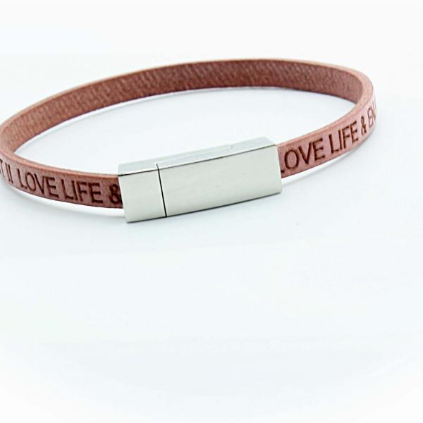 Love Life & Enjoy Every Moment Mantra Bracelet