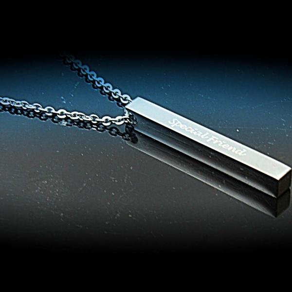 Ingot Bar Special Friend Necklace 