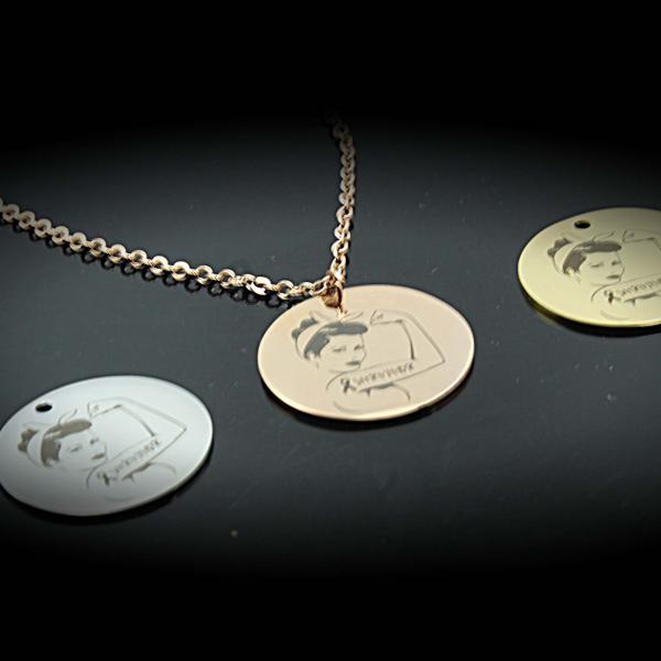 Survivor Necklace Stainless Steel - 3 Colour Options