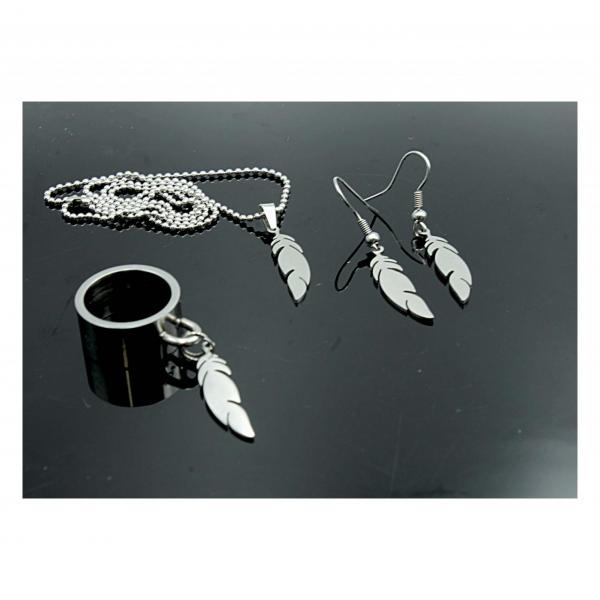 Feather Jewellery Combination Set