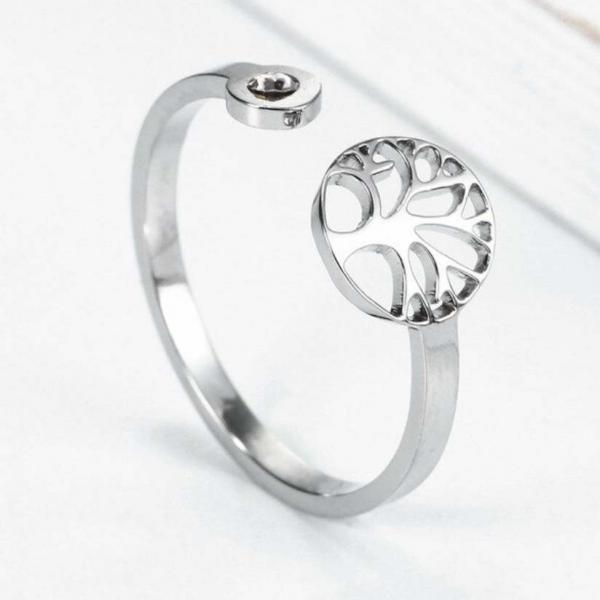 Tree Of Life Adjustable Ring