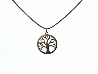 Tree Of Life Filigree Stainless Steel Pendant